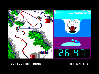 Winter Games screenshot 3 for Amstrad CPC